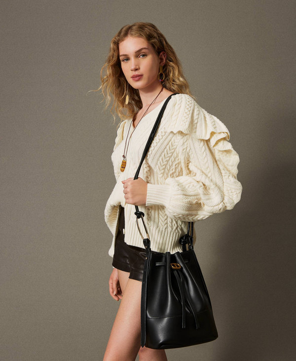 Beuteltasche „Jane“ aus Leder