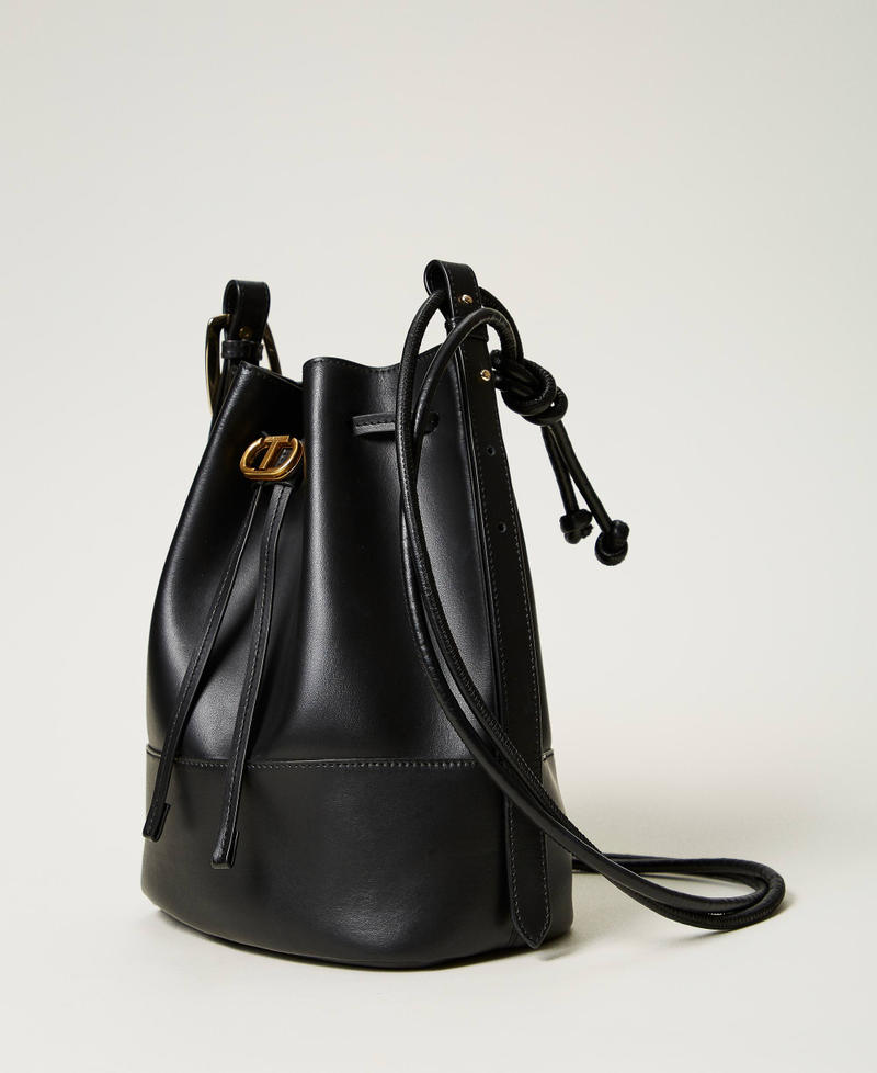 Borsa a secchiello 'Jane' in pelle