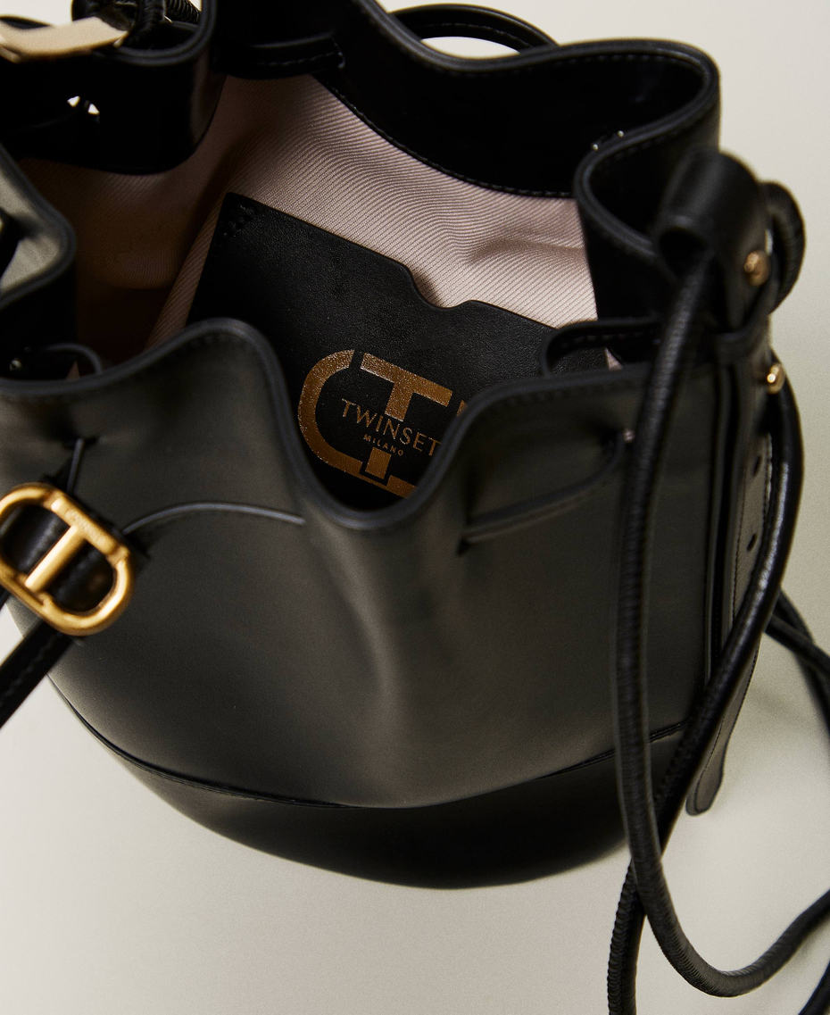 Borsa a secchiello 'Jane' in pelle