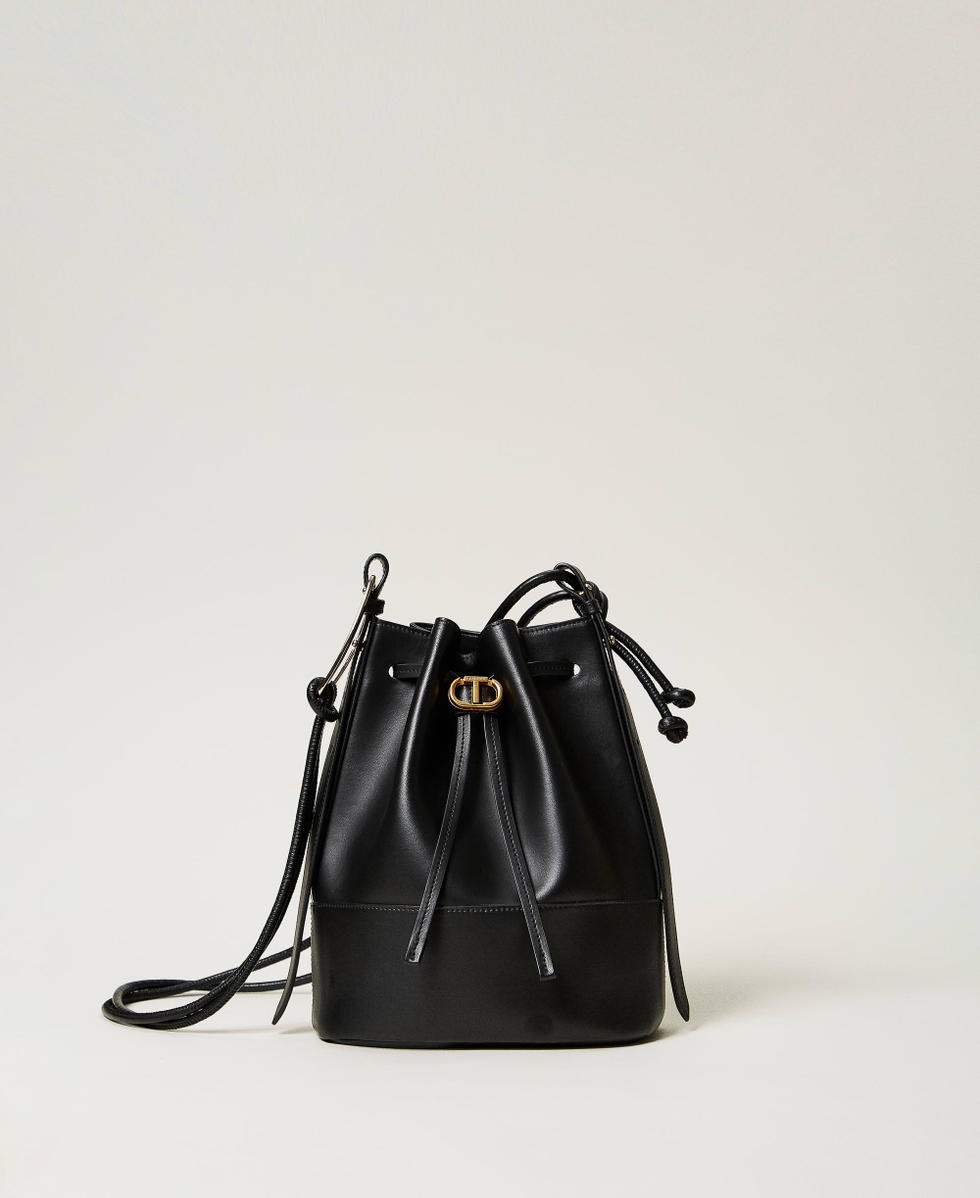 Sac seau noir femme top