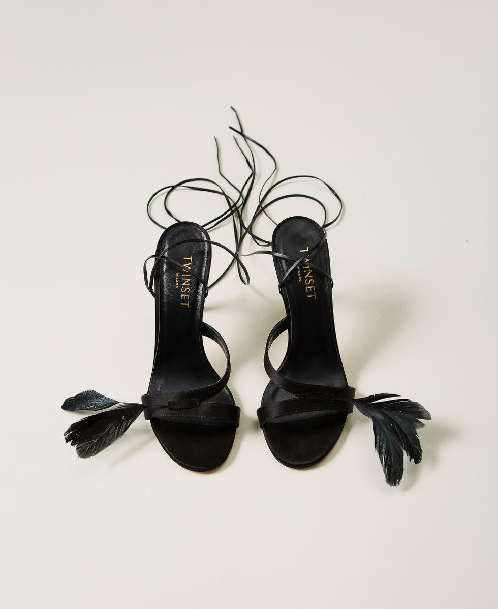 Sandals feathers on sale