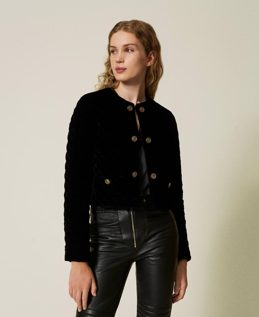 Chaqueta de terciopelo mujer hot sale