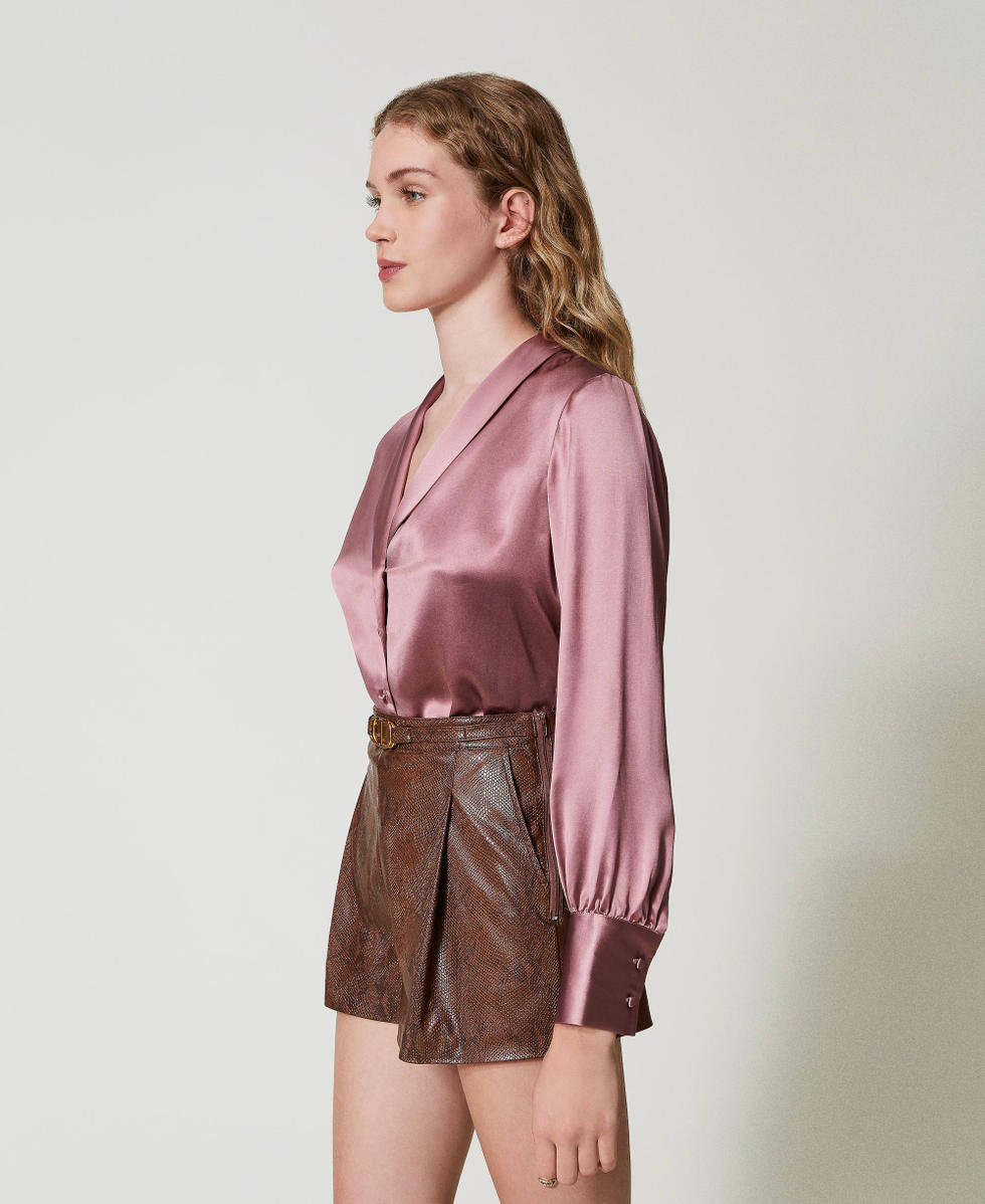 Chemise col chale new arrivals