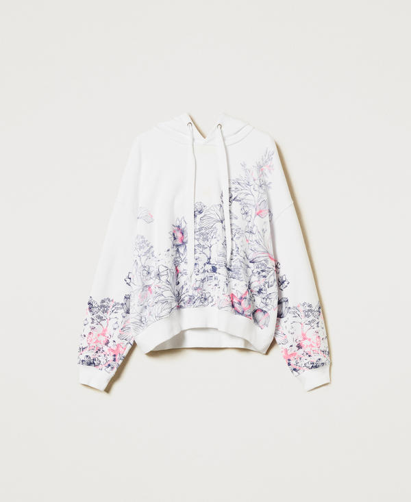 MYFO Sweatshirt mit Blumenprint