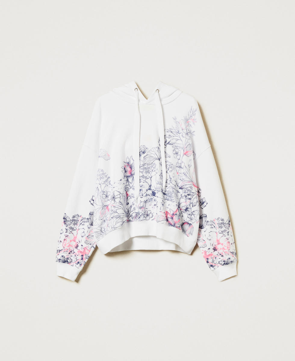 MYFO sweatshirt with a floral print