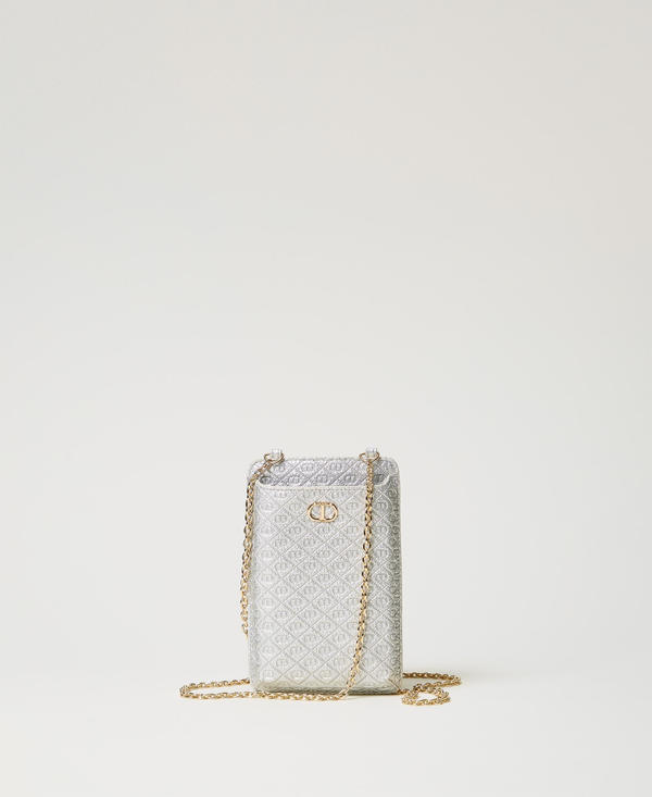 Phone holder with shoulder strap and Oval T
