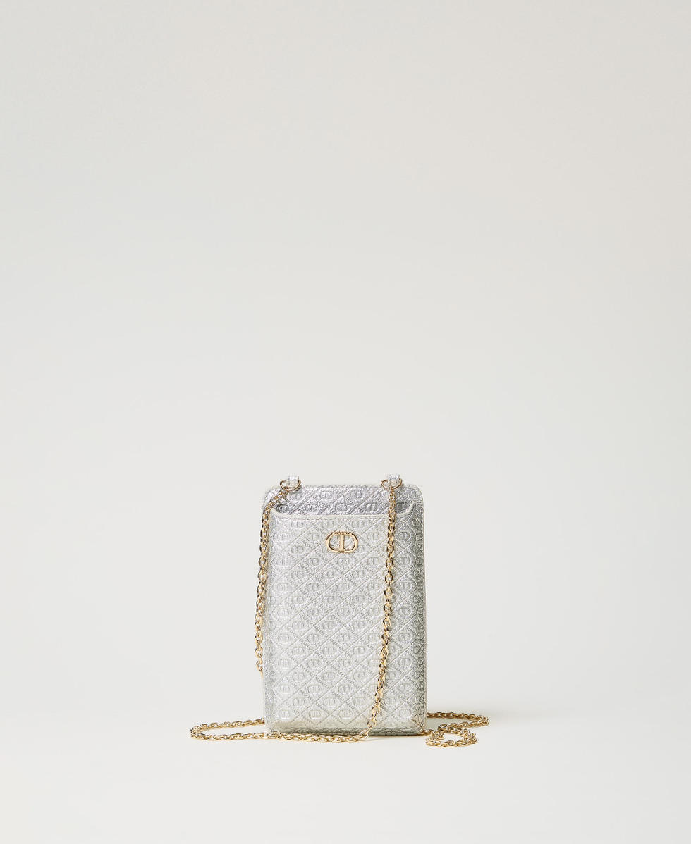 Phone holder with shoulder strap and Oval T