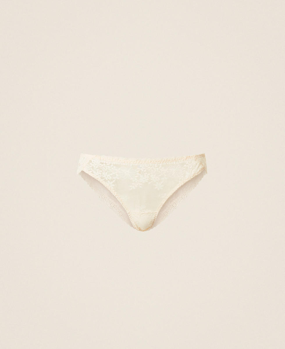 Slip brésilien en dentelle