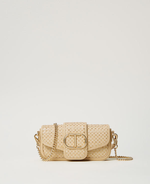 Borsa a tracolla ‘Amie’ con paillettes