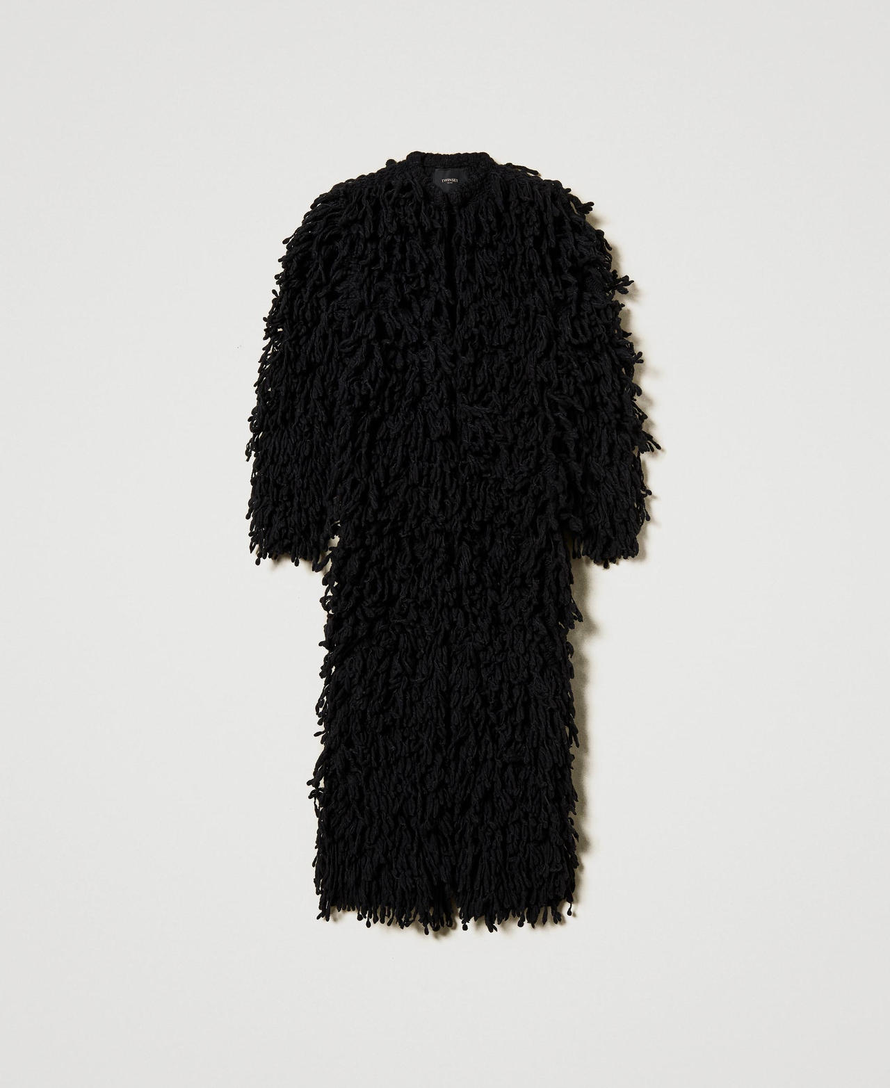 Scee by twin set Cappotto 'Elizabeth' in maglia bouclé