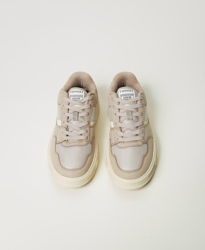 Fessura trainers with inserts Rope Beige Woman 251TCP034_12145_04