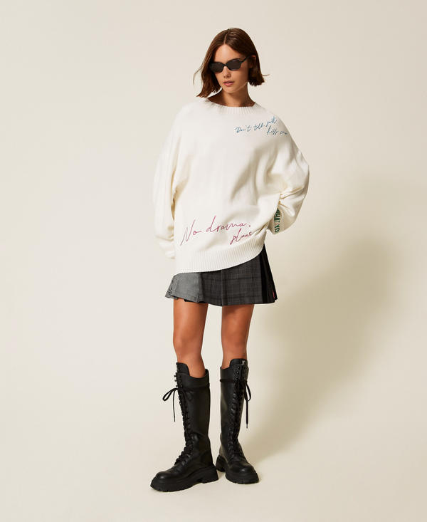 MYFO jumper with multicolour embroidery