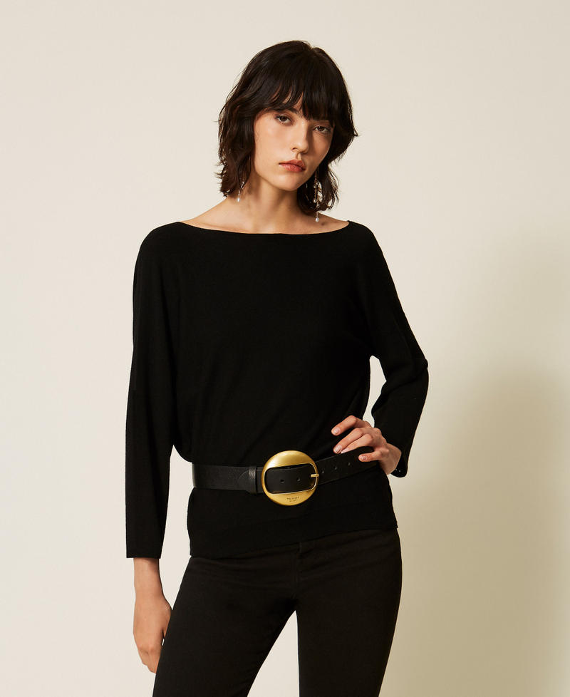 Dual-use maxi jumper Black Woman 262TP3Q11_00006_05