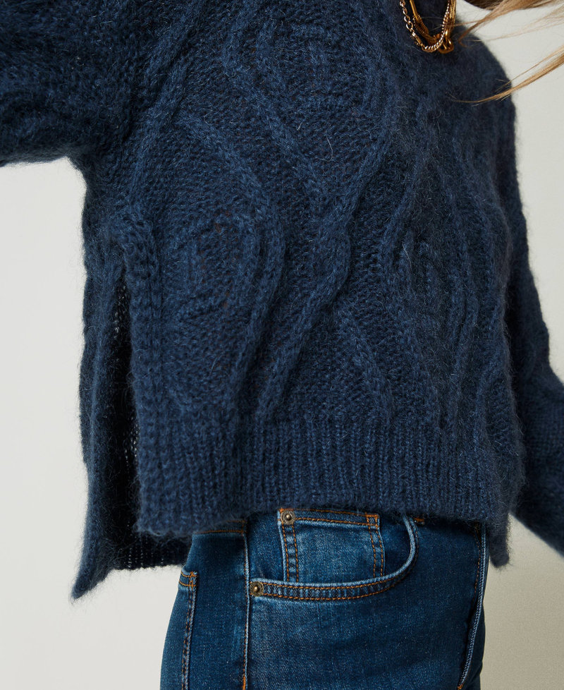 Maglia in misto mohair