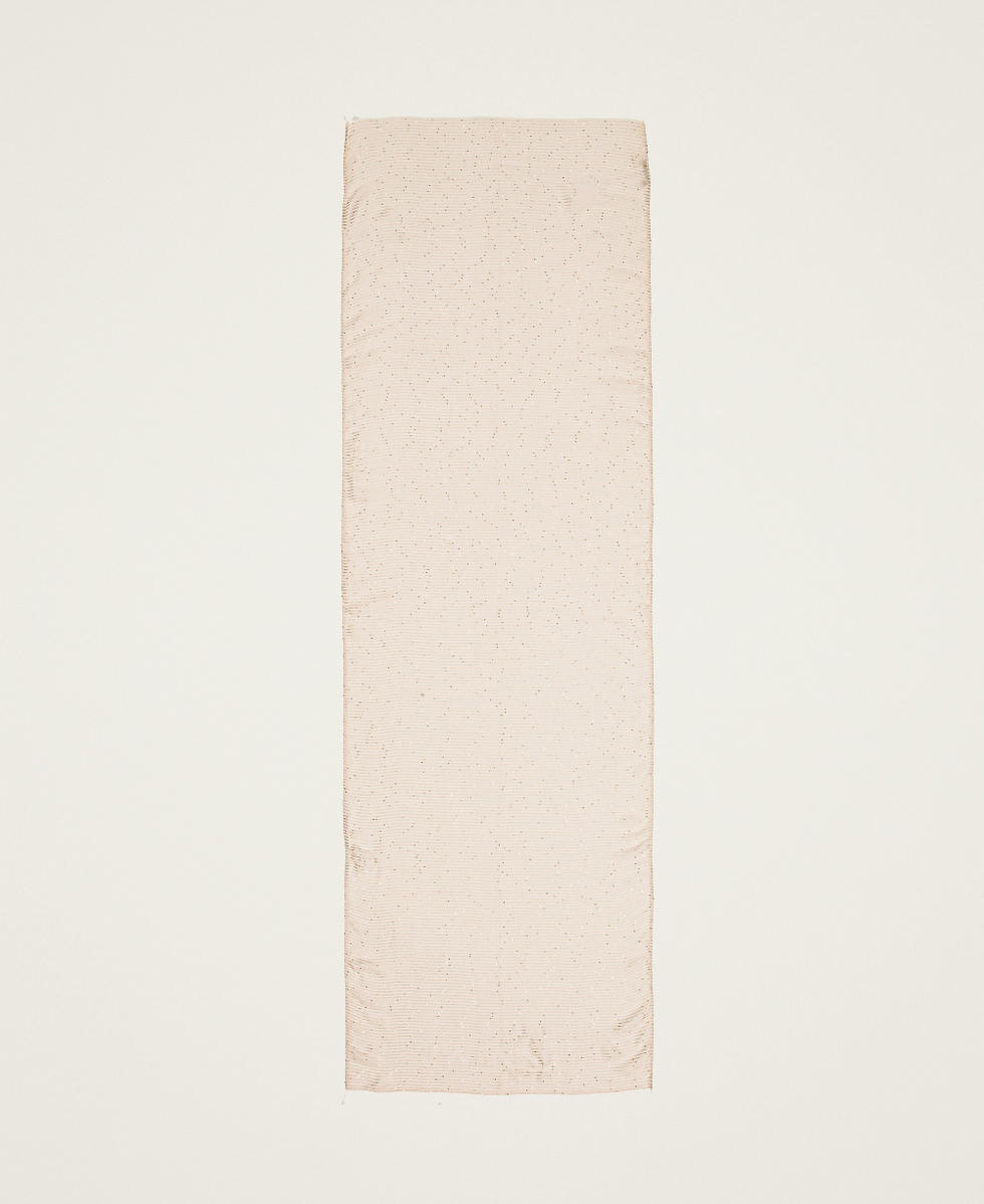 Keffieh jacquard avec sequins Rose Parisienne Femme 251TA4520_00714_05