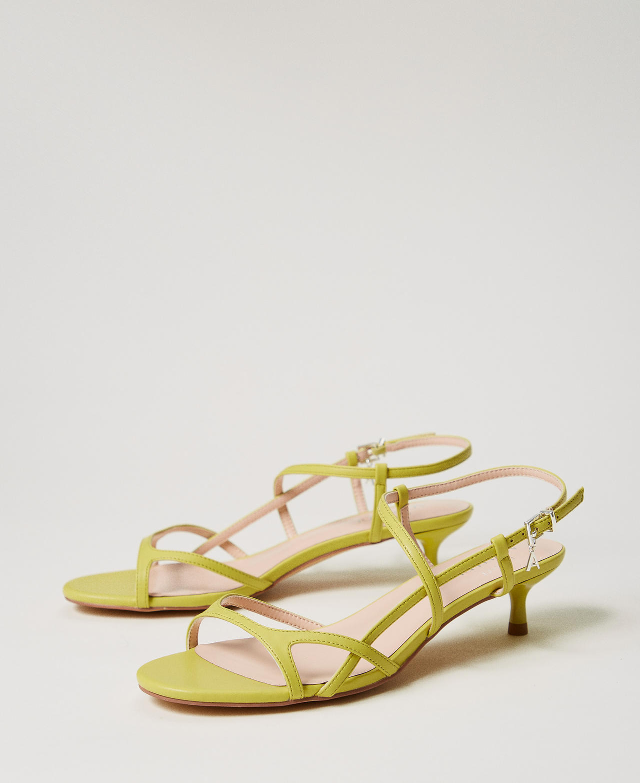 Sandals with straps and logo Citronelle Woman 251ACP014_00910_02