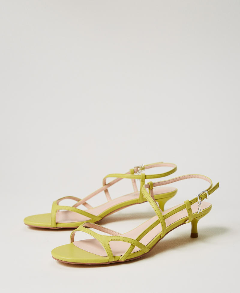 Sandals with straps and logo Citronelle Woman 251ACP014_00910_02