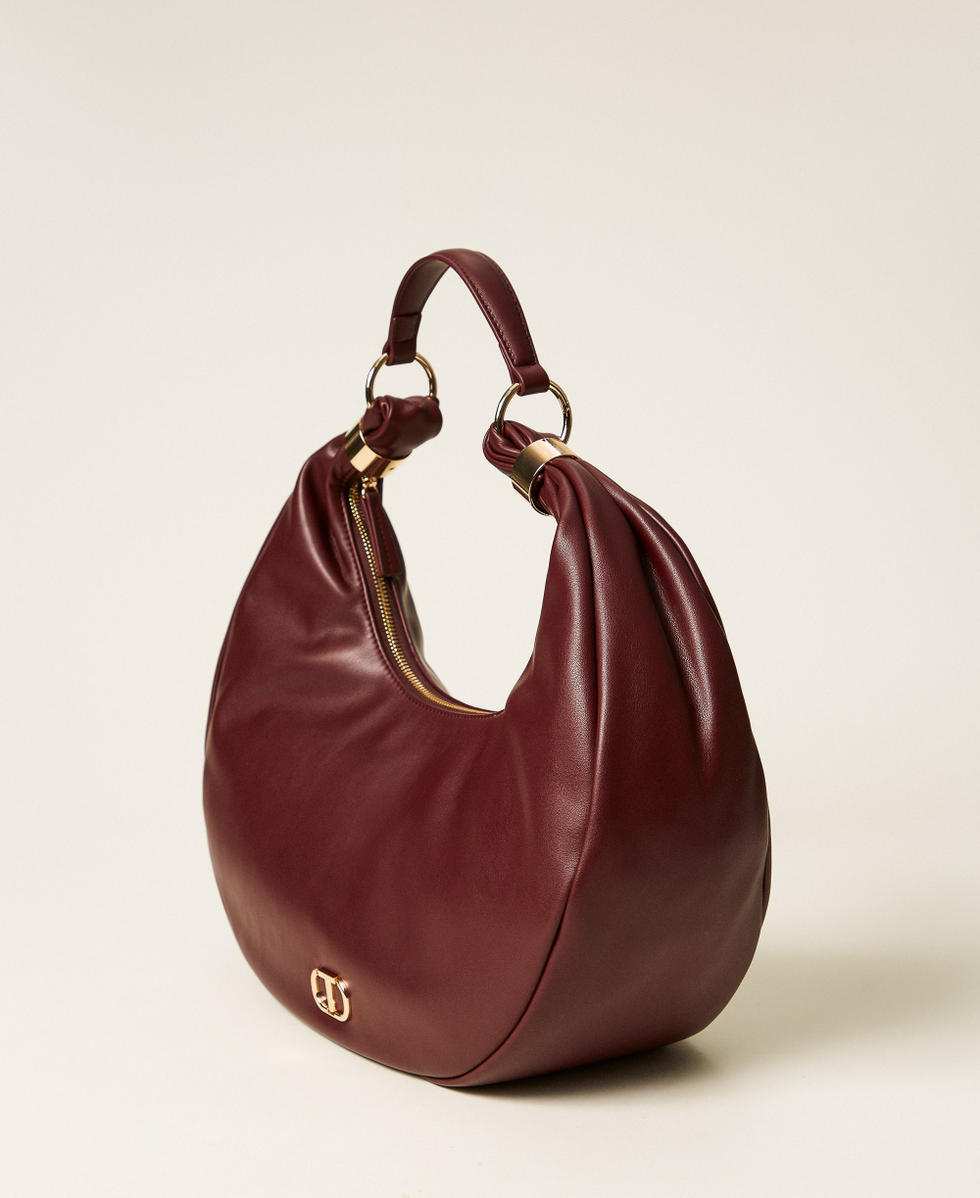 'Eclipse' hobo bag with rings