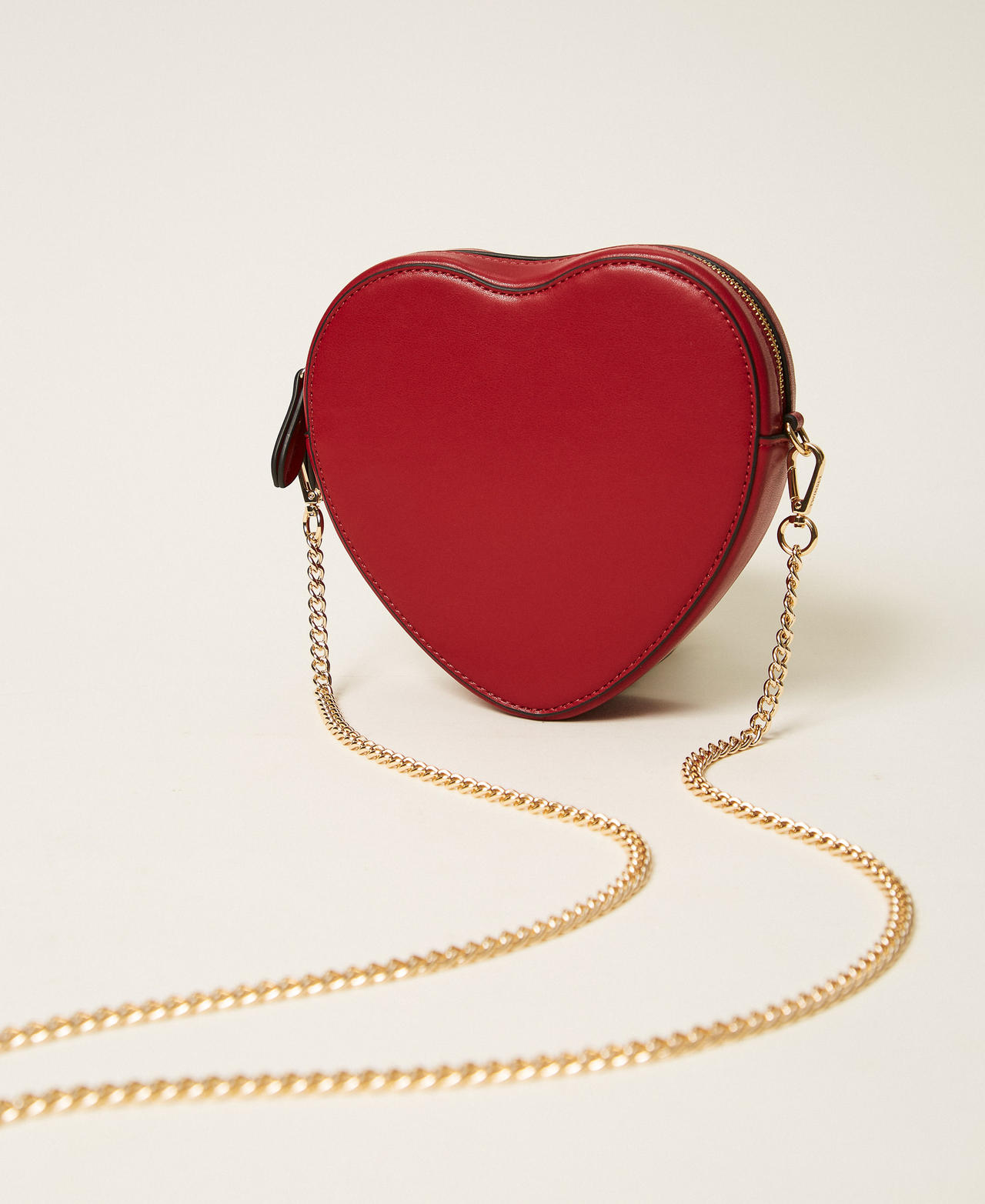 Mini borsa a cuore con tracolla Rosso Veneziano Donna 252TH7025_00740_03