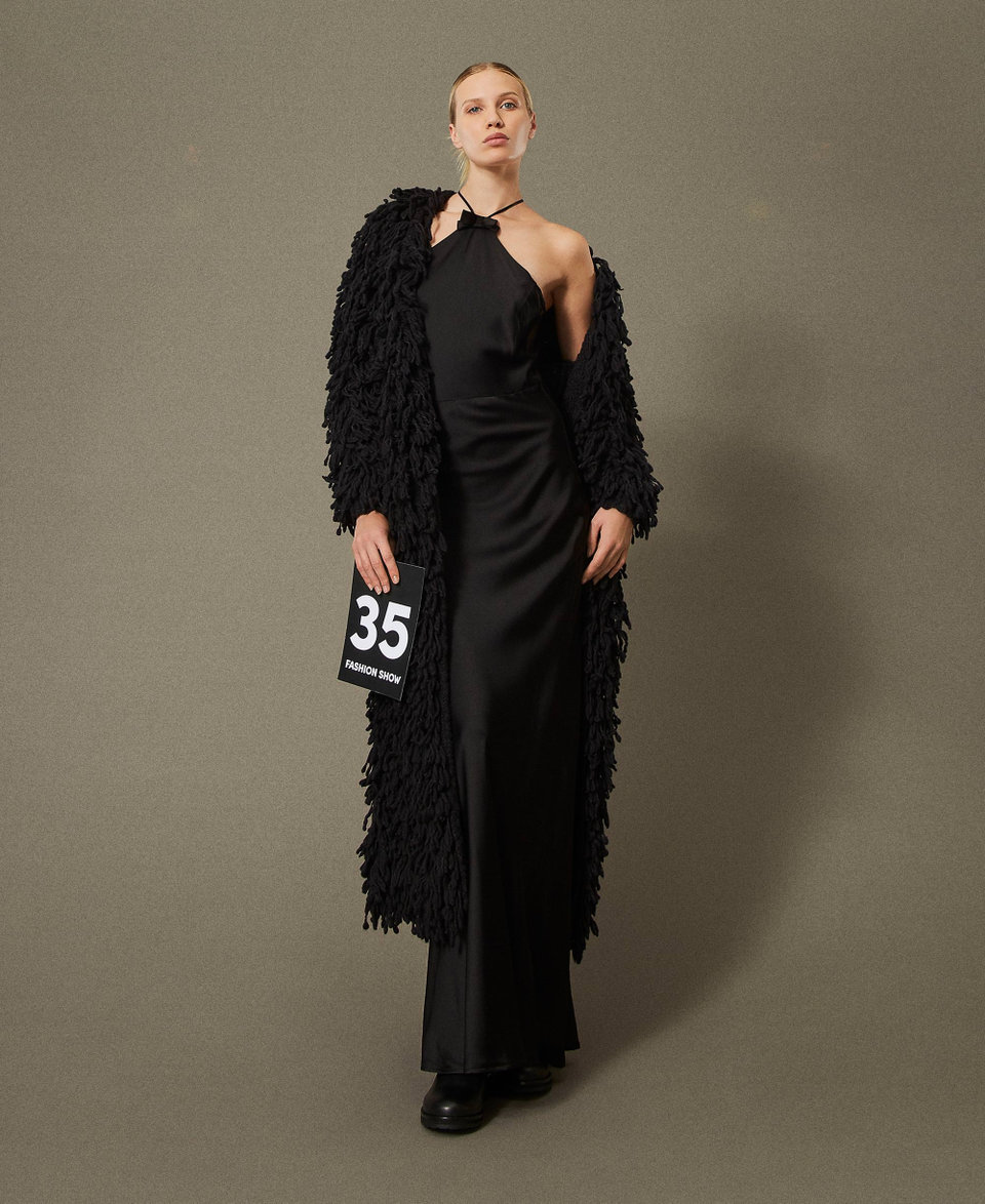 Twin Set Cappotto 'Elizabeth' in maglia bouclé