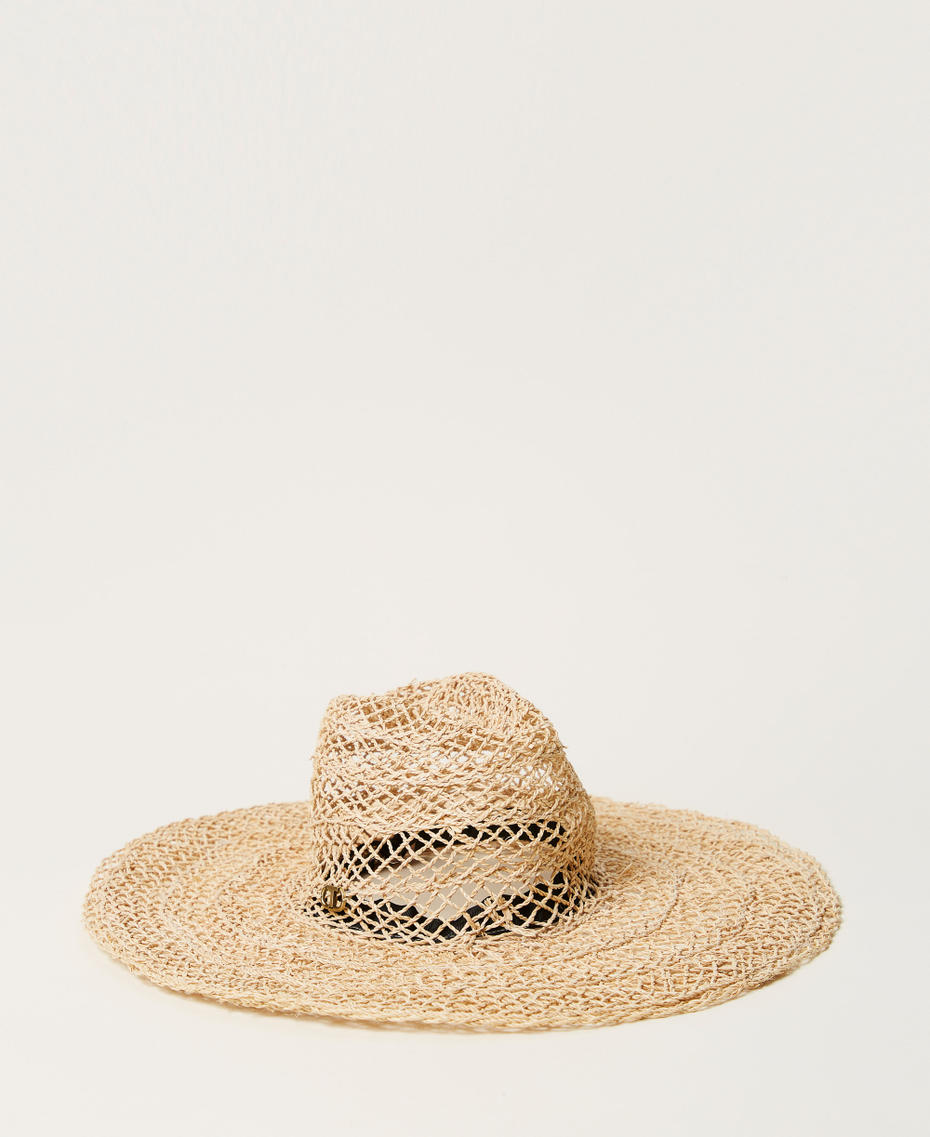 Wide-brim straw hat Straw Woman 251TO5501_00193_01