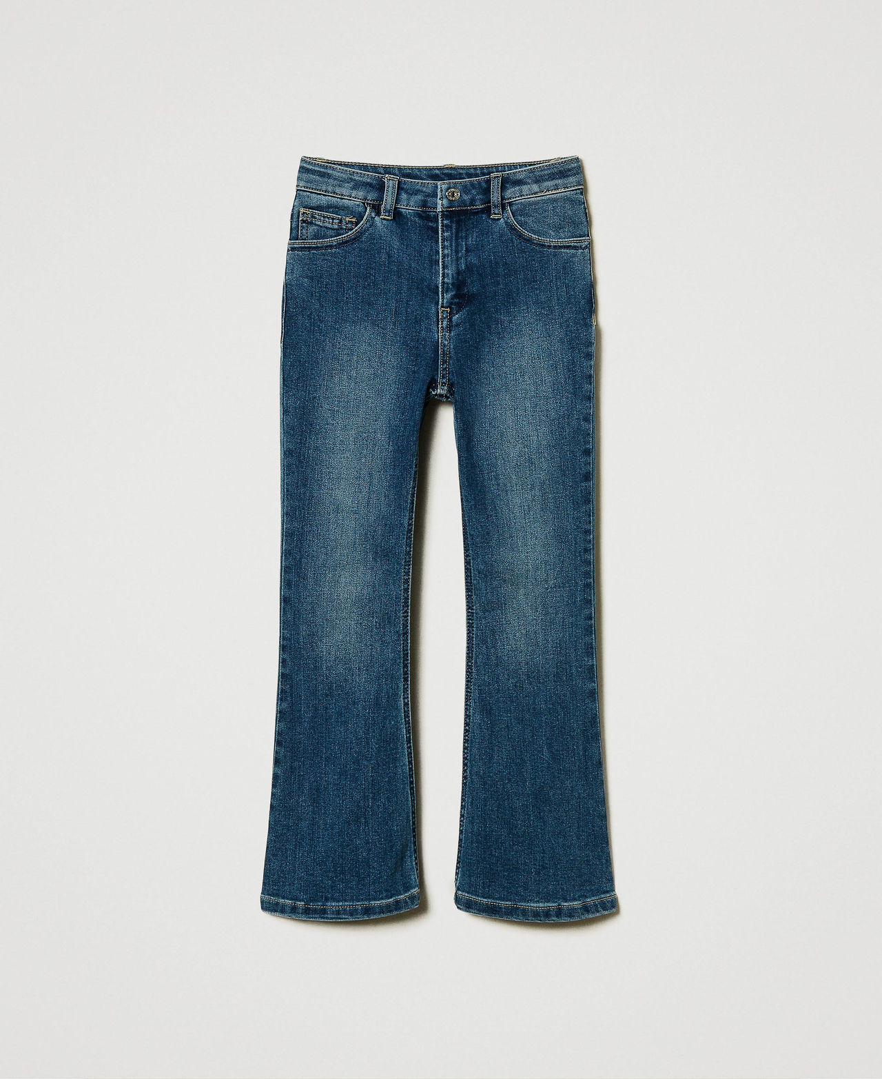 Scee by twin set Jeans bell bottom cinque tasche