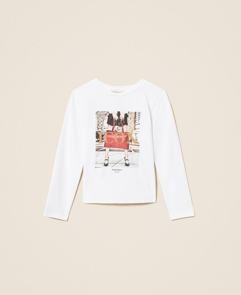 T-Shirt in Regular-Fit mit Print Icon Bag M&auml;dchen 262GJ2290_13900_S0