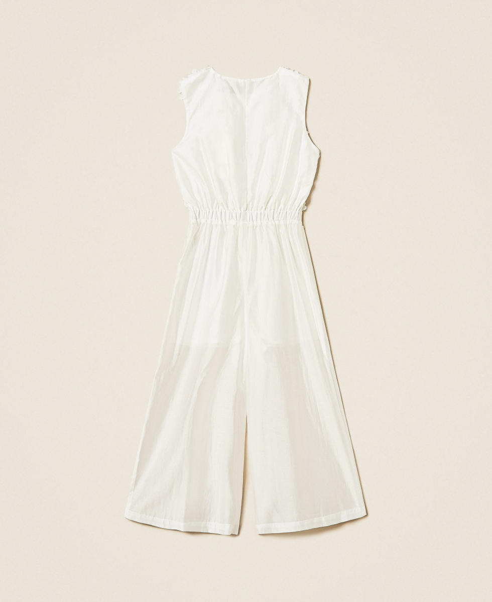 Girls&rsquo; muslin jumpsuit Off White Girl 261GB2105_00526_S1