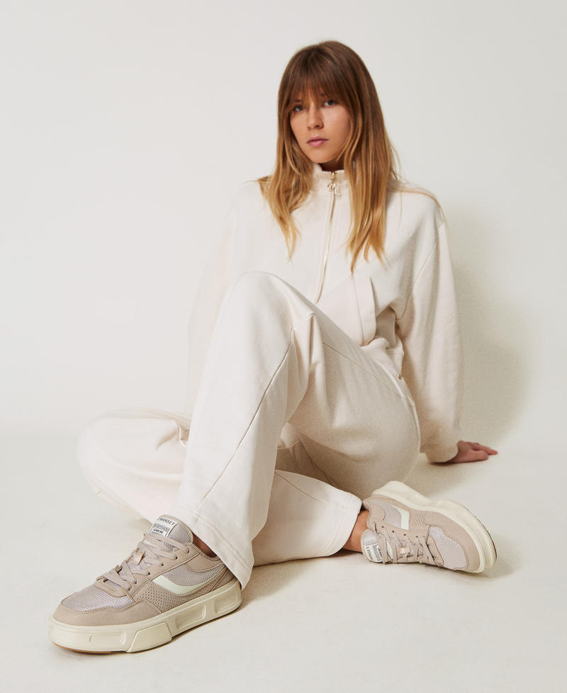 Fessura trainers with inserts Rope Beige Woman 251TCP034_12145_0T