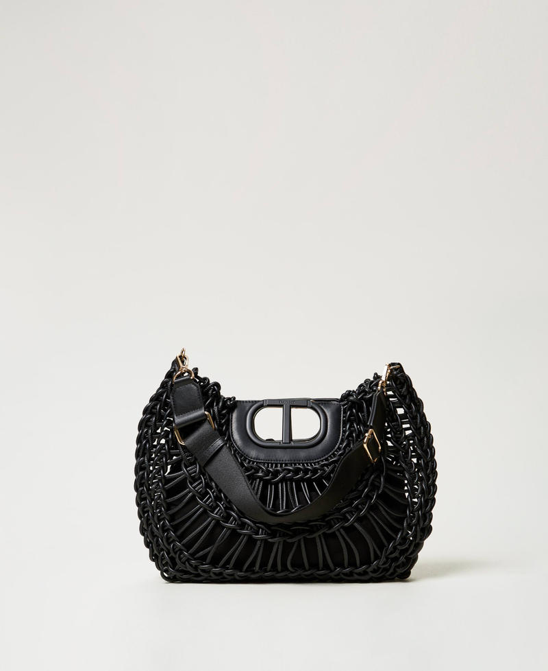 Shopper „Lila“ mit „Oval T“-Henkel Schwarz Frau 251TD8190_00006_01