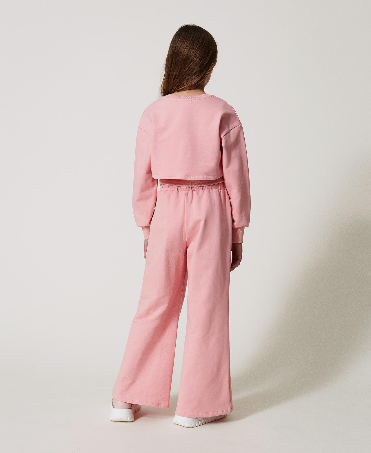Top, trousers and sweatshirt with Oval T Sweet Rose Girl 251GJ2583_00533_03