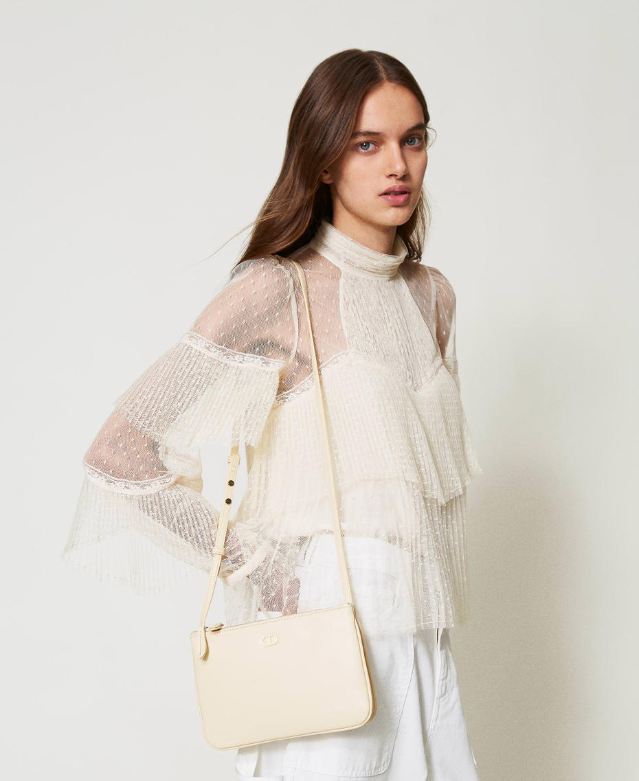 Mini borsa doppia a tracolla Vanilla Donna 251TH7028_12143_T0