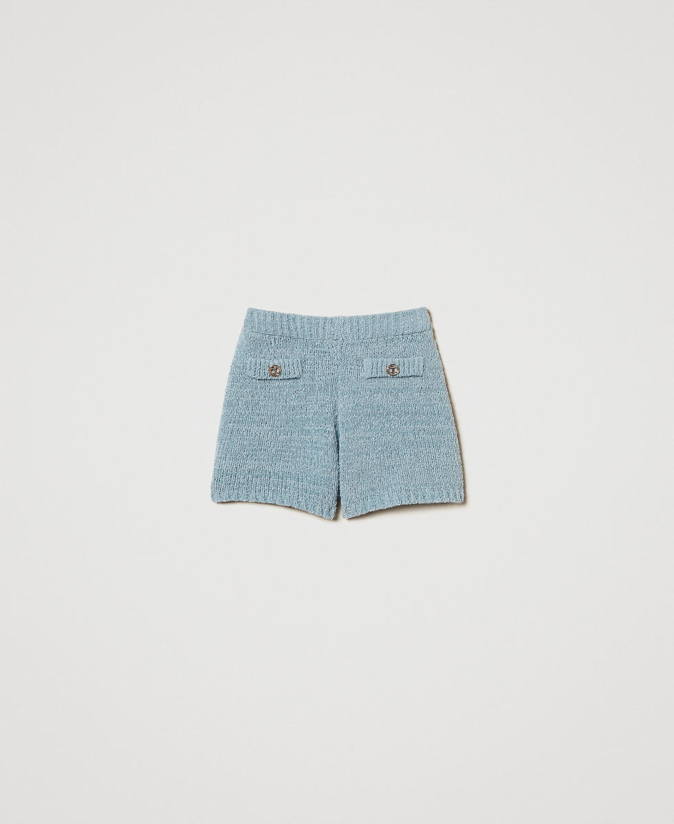 ショートパンツ TWINSET SS25 'Oval T' shorts (251TP3441 00006) 251TP3441_00006_03?quality=
