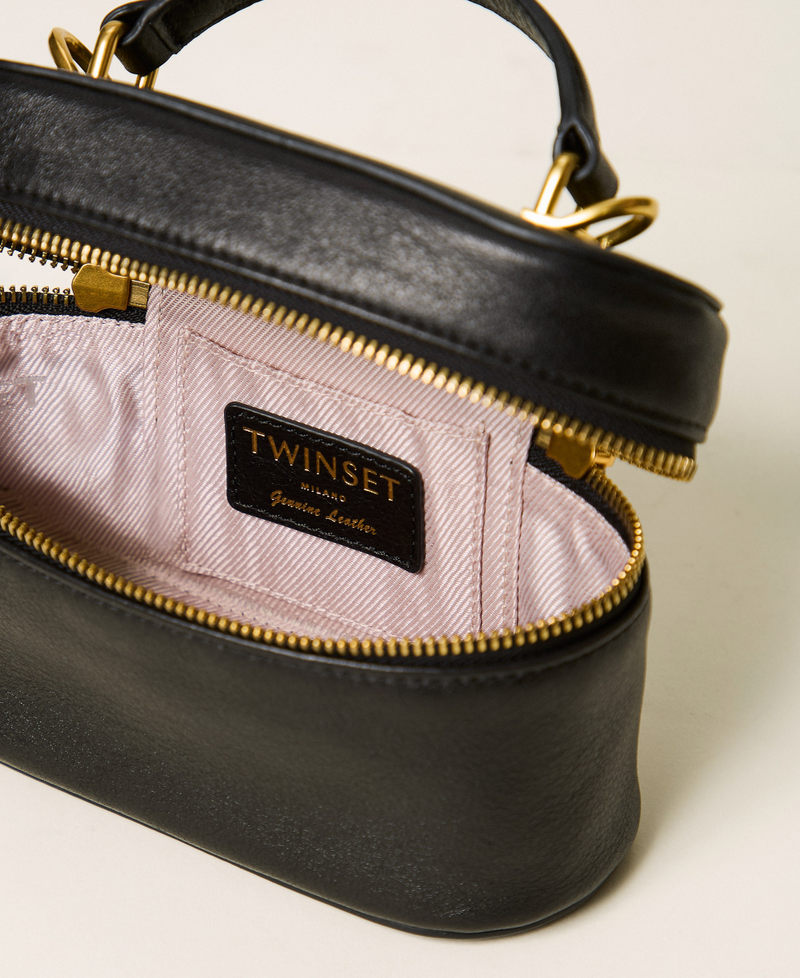 Leather shoulder bag Black Woman 262TD8170_00006_04