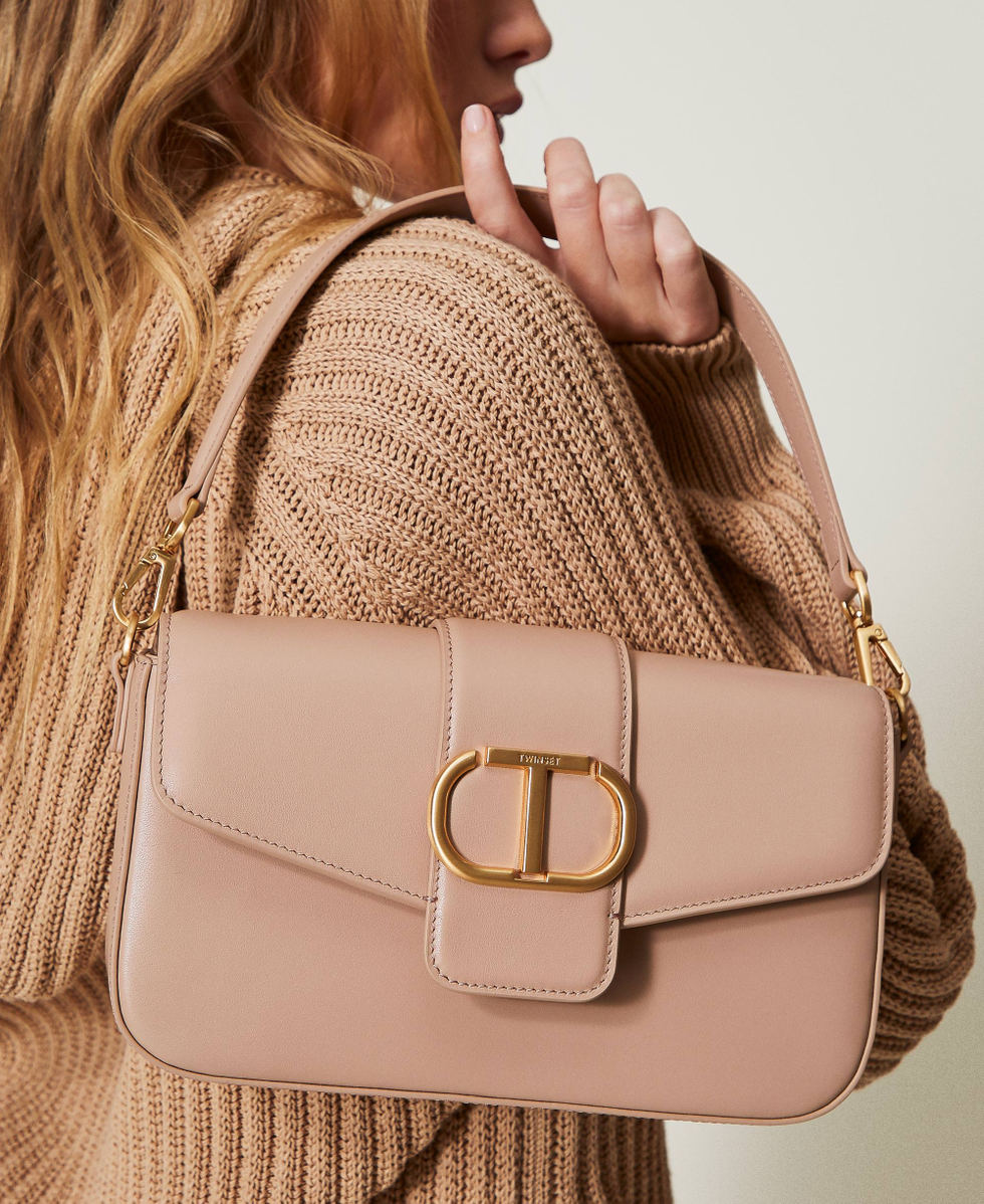 Borsa A Tracolla 'Amie' In Pelle Donna, Viola Milano