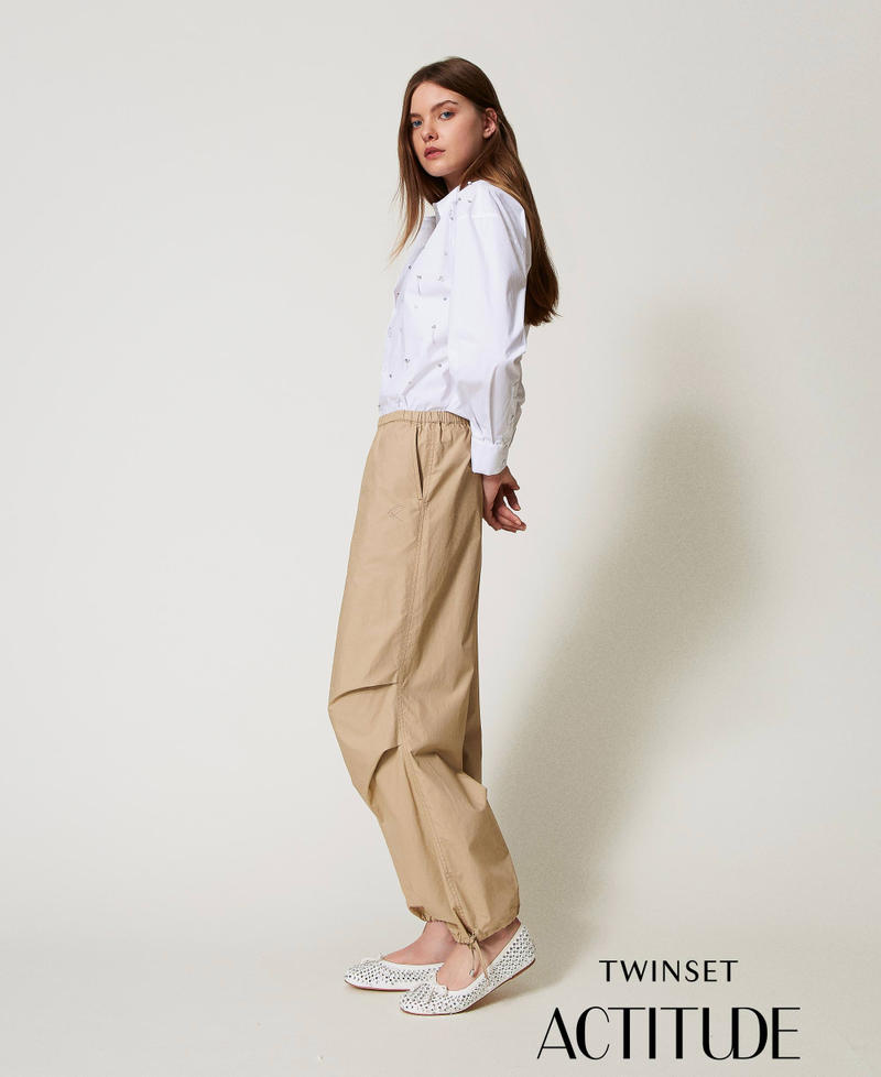 Poplin joggers Incense Woman 251AP2276_12115_PA