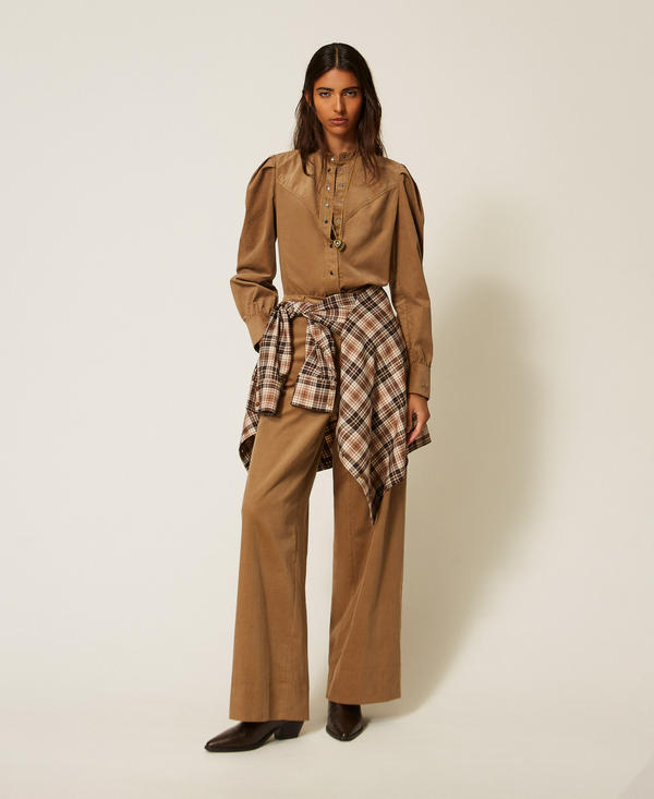 Pantalon Myfo en velours