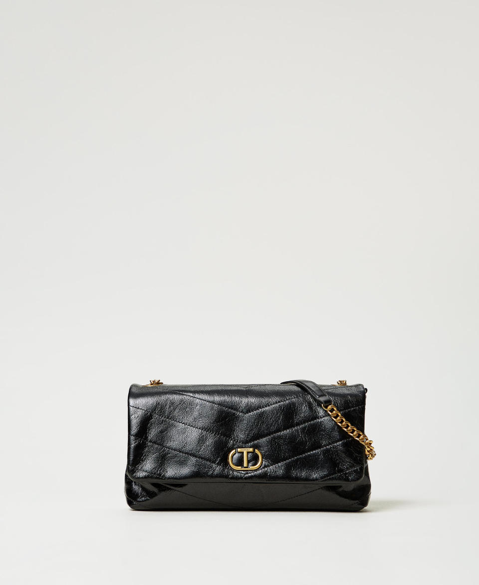Borsa a tracolla ‘Madison’ in pelle Nero Donna 251TB7451_00006_01
