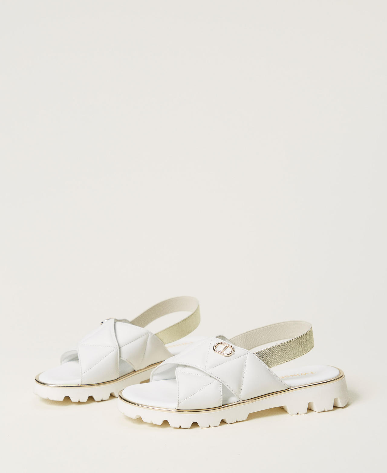 Sandali baby in pelle Bianco "Ice" Bambina 251GCB030_00808_02