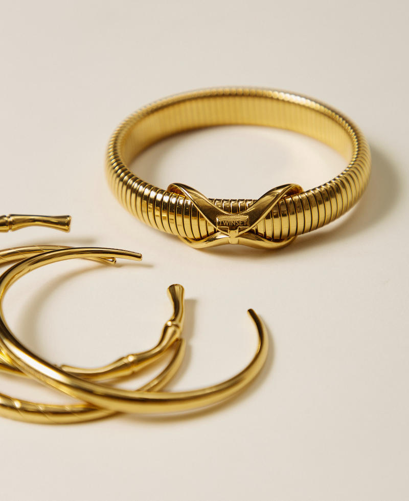 Ensemble de bracelets avec logo Old Gold Femme 261TO5460_12616_02