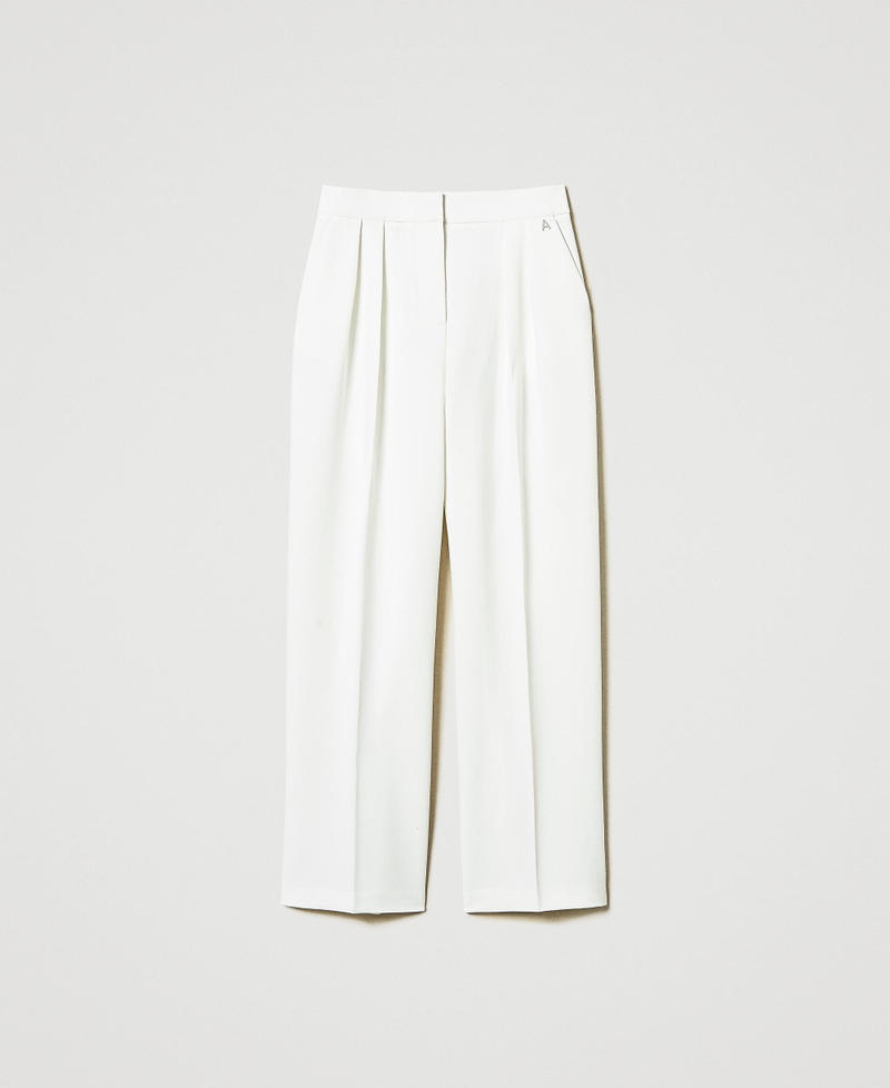 Palazzo trousers with pleats Off White Woman 242AT2132_00526_S0