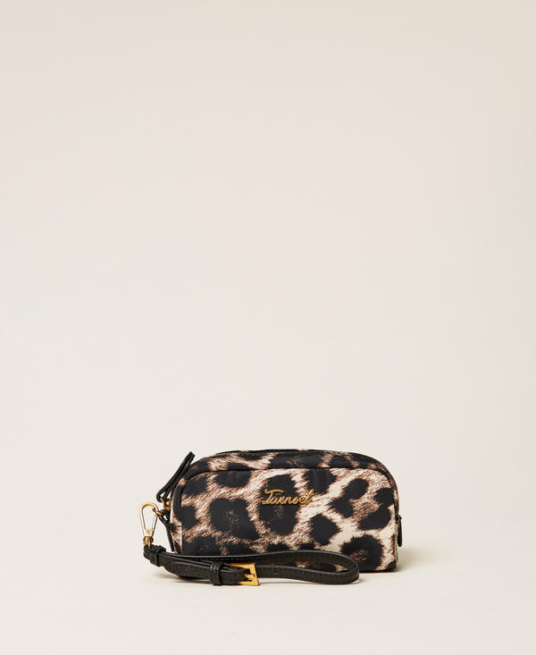 Mini borsa a stampa animalier