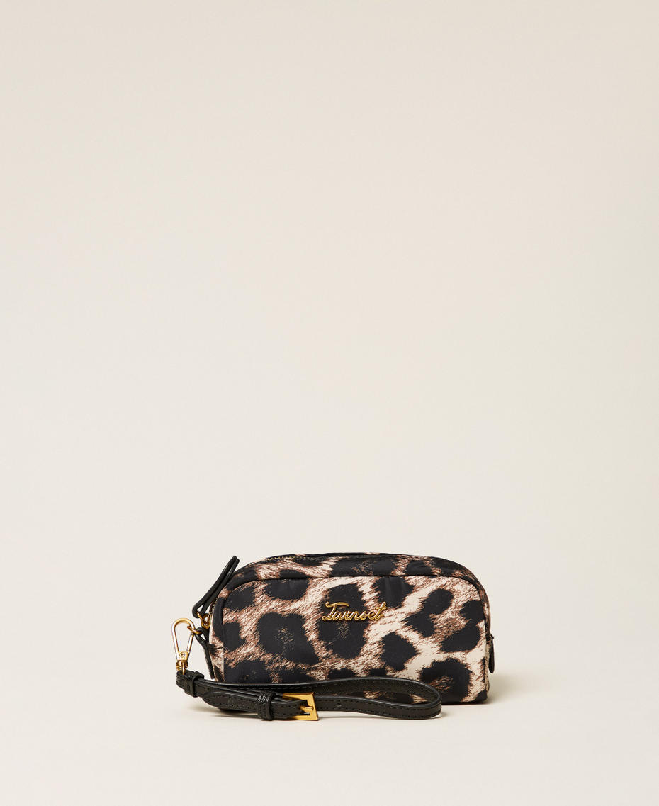 Animal print mini bag Leopard Print Woman 262TL8012_02114_01