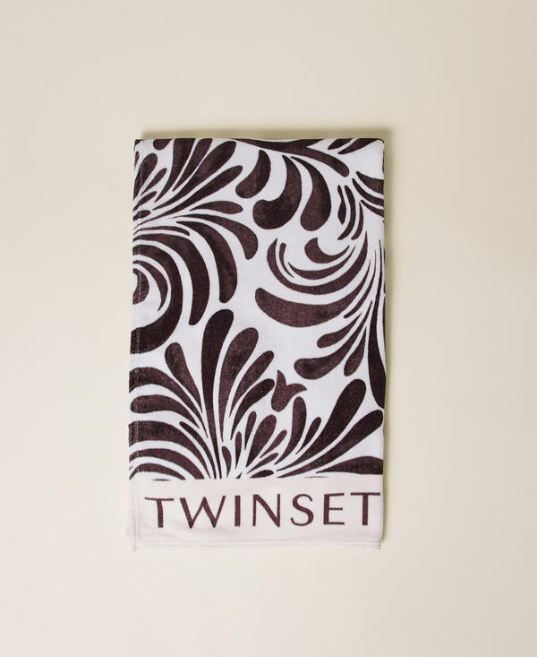 Strandtuch aus Frottee mit Print