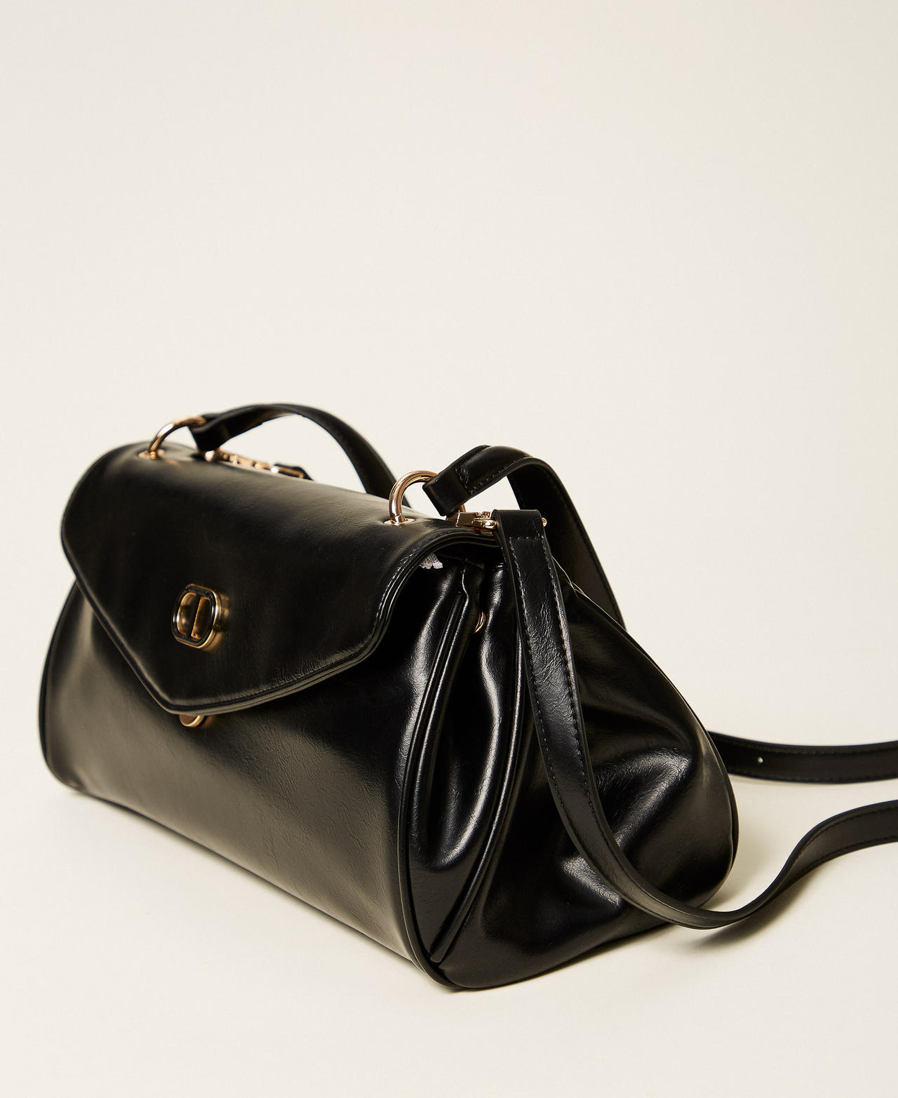 Top handle bag with Oval T Black Woman 252TD8052_00006_02