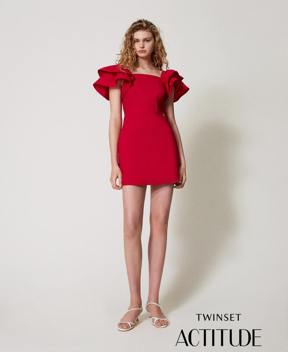 Abito fitted con maniche a balza Love Potion Donna 251AP2309_12120_PA