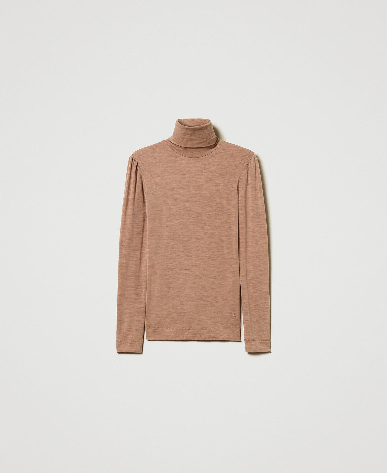Scee by twin set T-shirt slim fit a lupetto