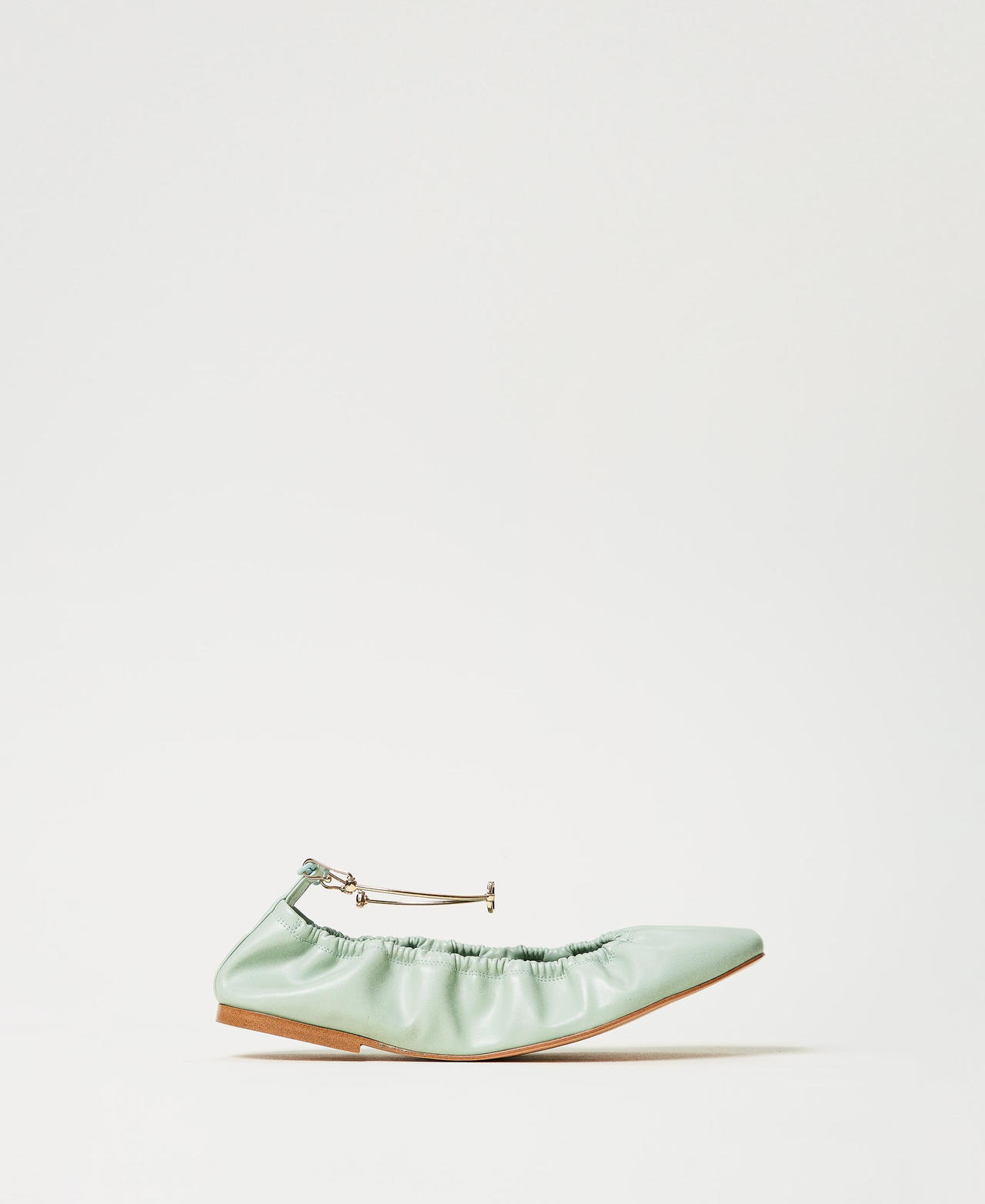 Ballet flats with strap Mint Woman 251TCP150_12080_01