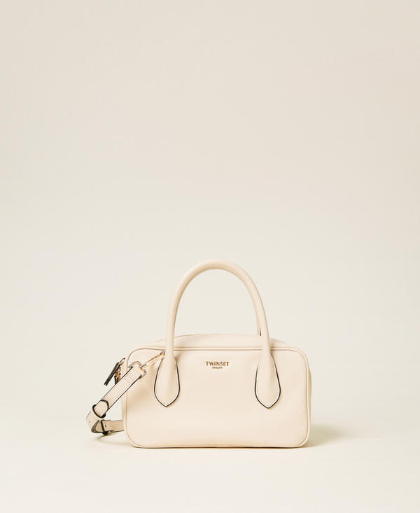 Medium bowler bag with logo