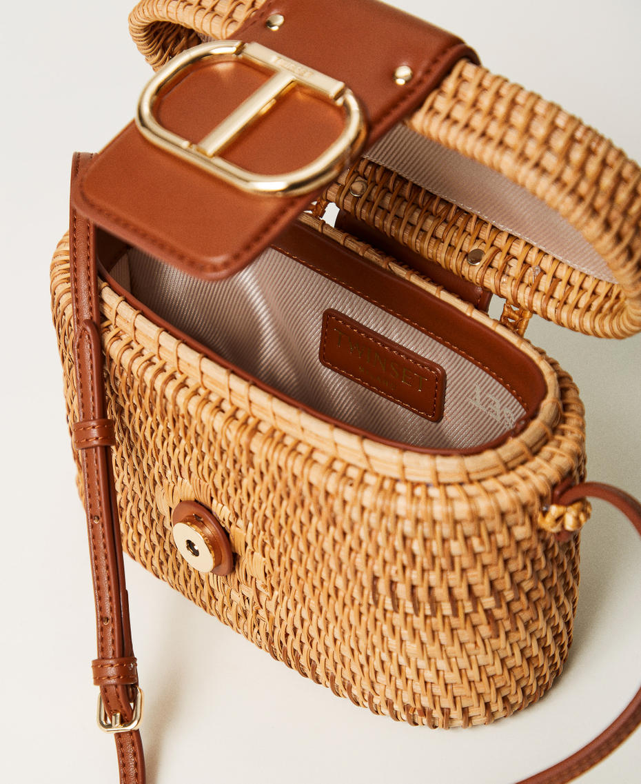 Borsa a tracolla ‘Le Panier’ in vimini